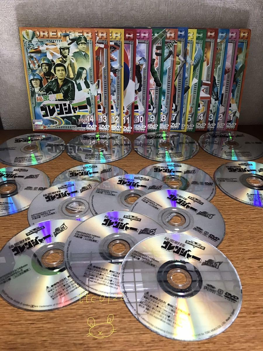 秘密戦隊ゴレンジャー　DVD　全14巻セット　元レンタル品 Amazon.co.jp: 秘密戦隊ゴレンジャー DVD全14巻セット: DVD